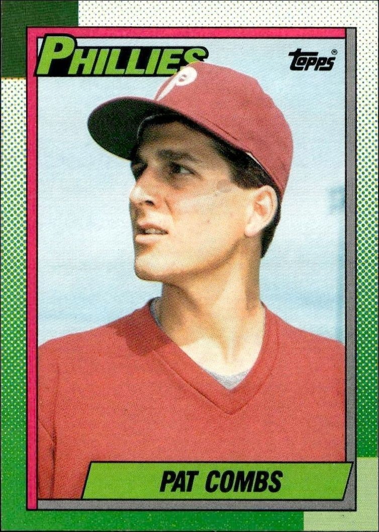 1990 Topps Pat Combs #384 trading card