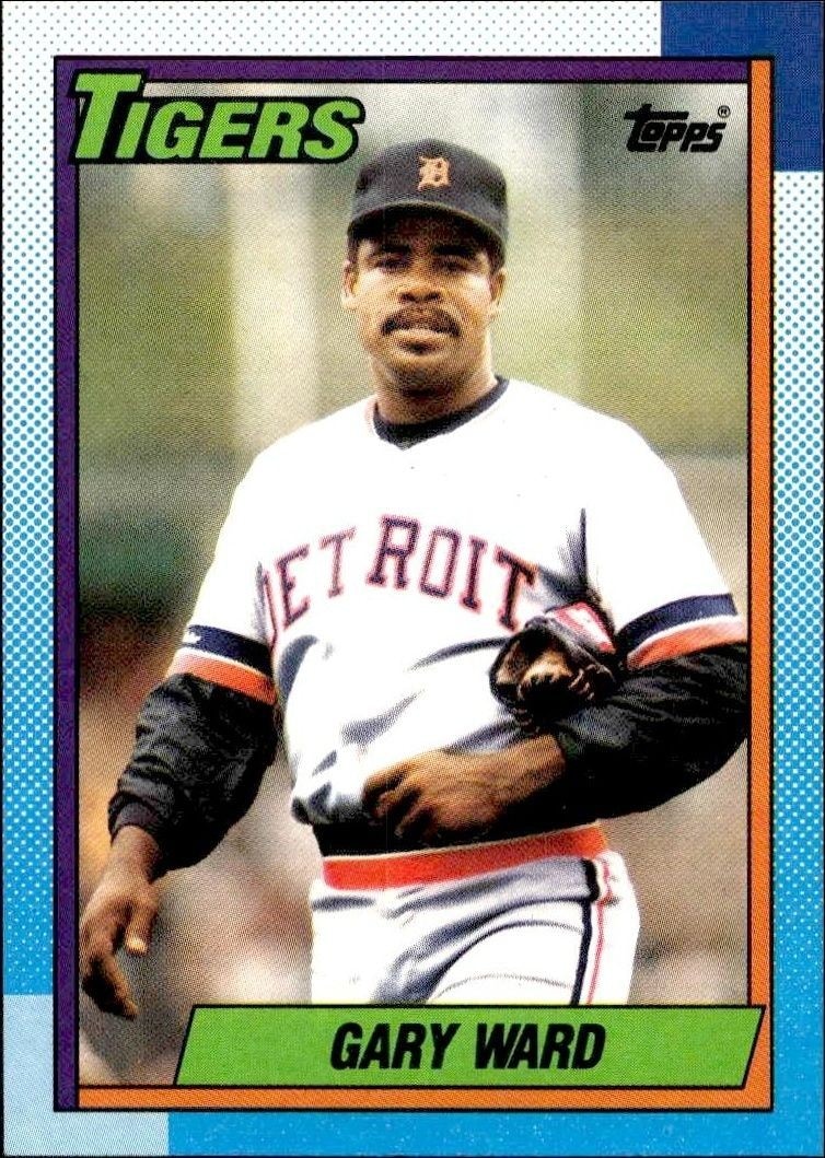 1990 Topps Gary Ward #679 trading card