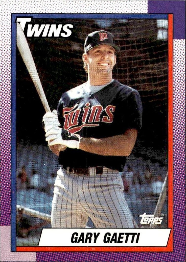 1990 Topps Gary Gaetti #630 trading card