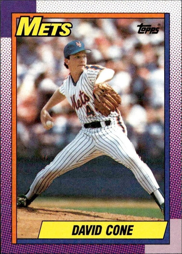 1990 Topps David Cone #30 trading card