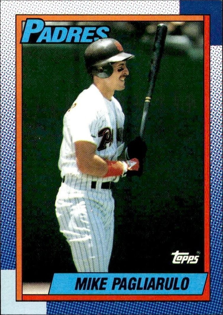 1990 Topps Mike Pagliarulo #63 trading card