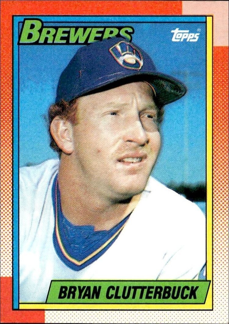 1990 Topps Bryan Clutterbuck #264 trading card