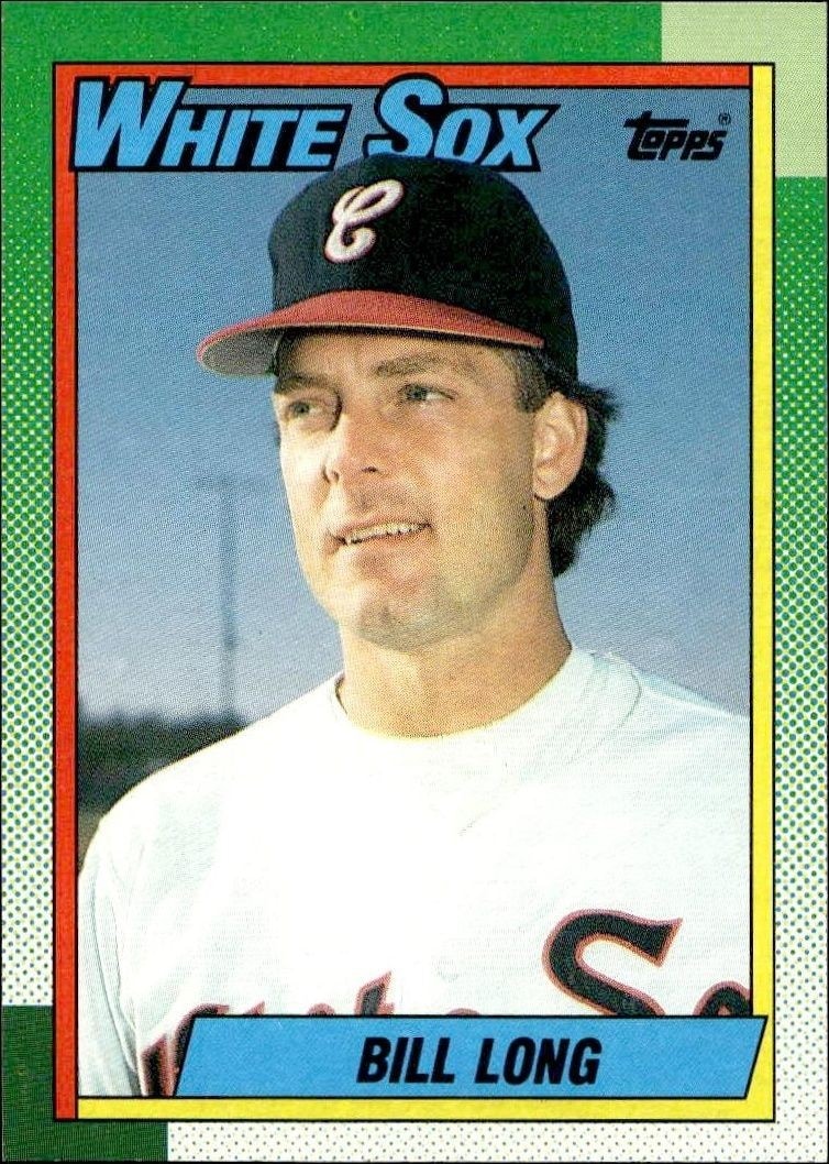 1990 Topps Bill Long #499 trading card