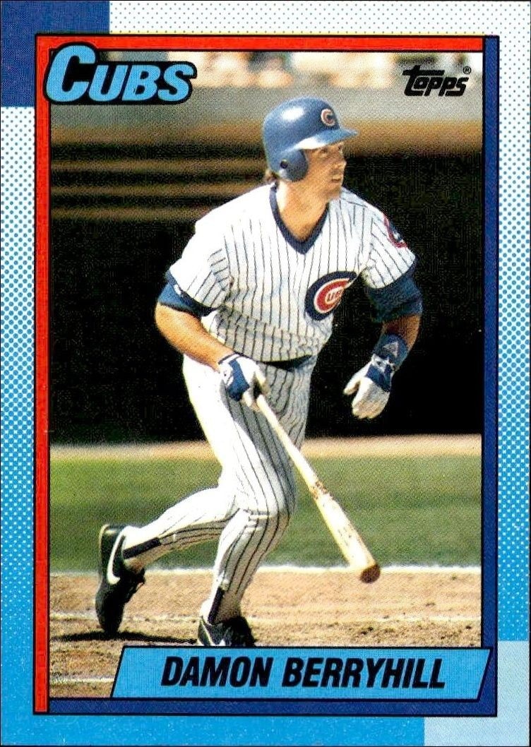 1990 Topps Damon Berryhill #362 baseball trading card front