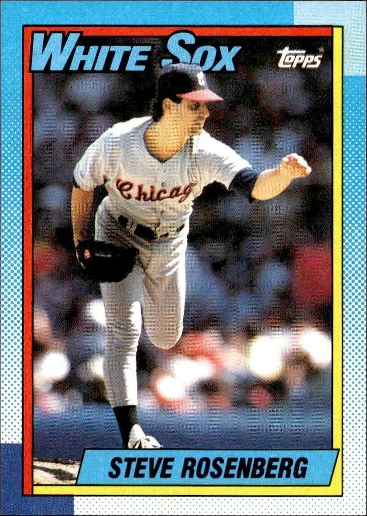 1990 Topps Steve Rosenberg #379 trading card