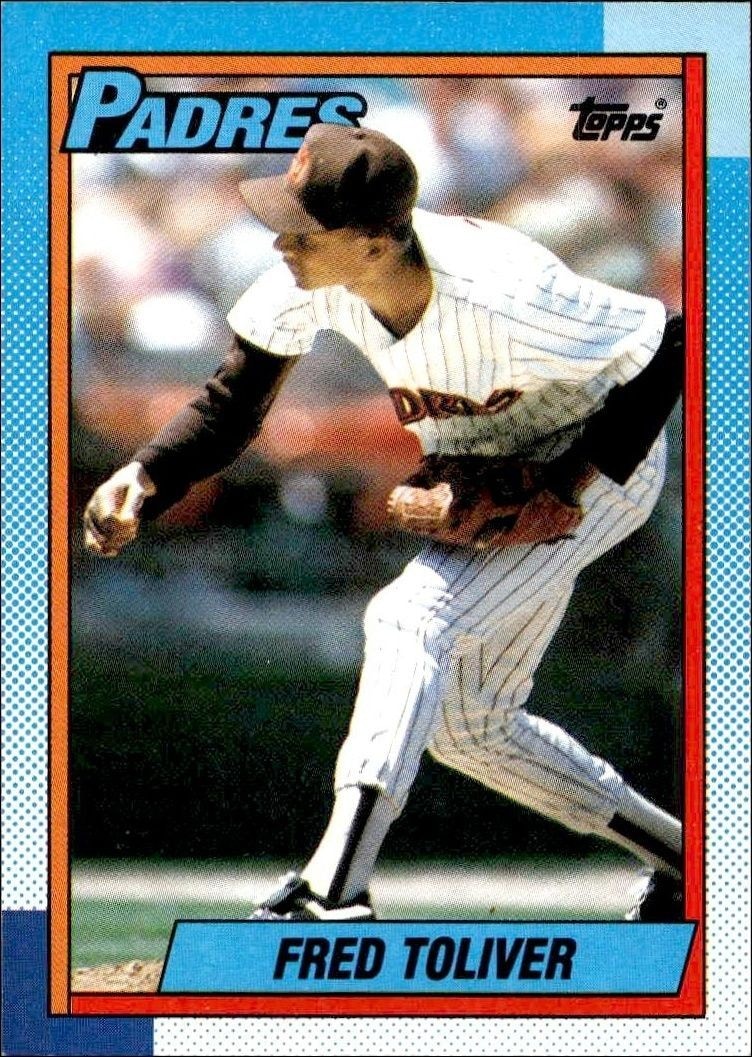 1990 Topps Fred Toliver #423 trading card