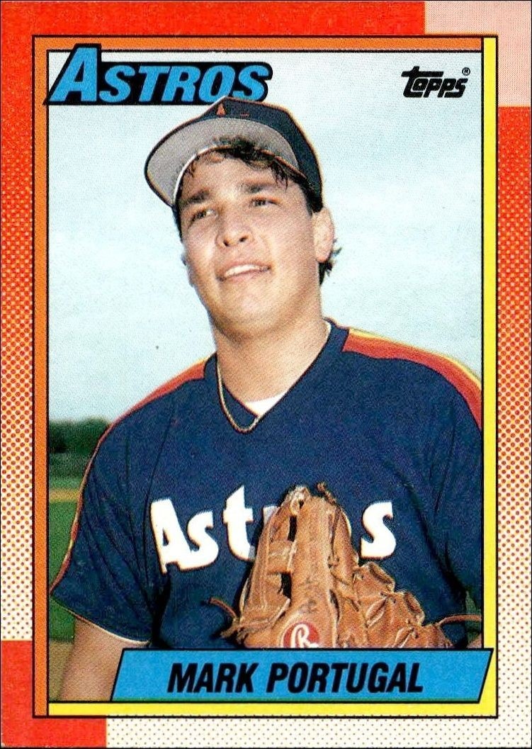 1990 Topps Mark Portugal #253 trading card