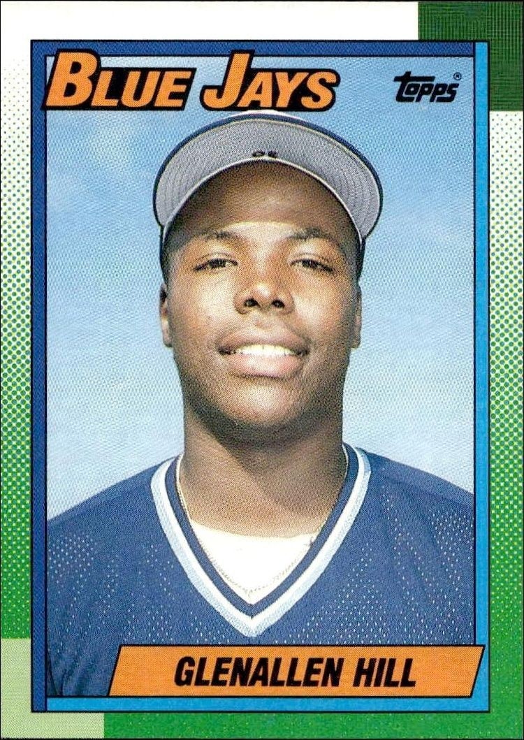 1990 Topps Glenallen Hill #194 trading card