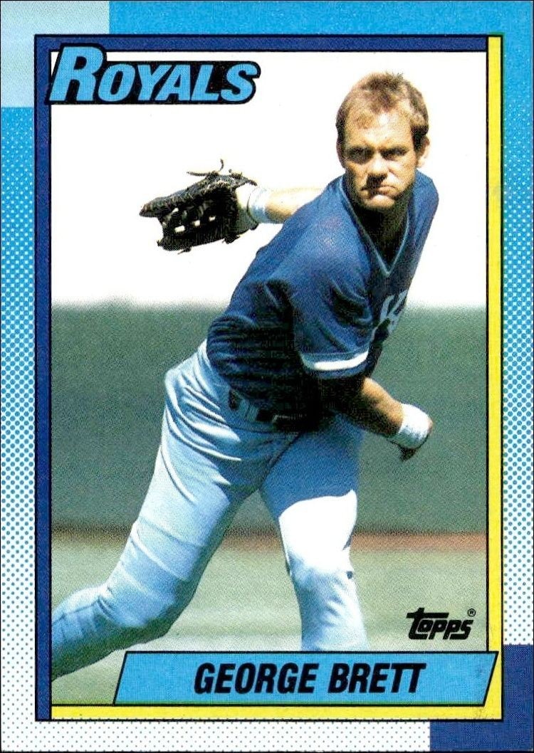 1990 Topps George Brett #60 trading card