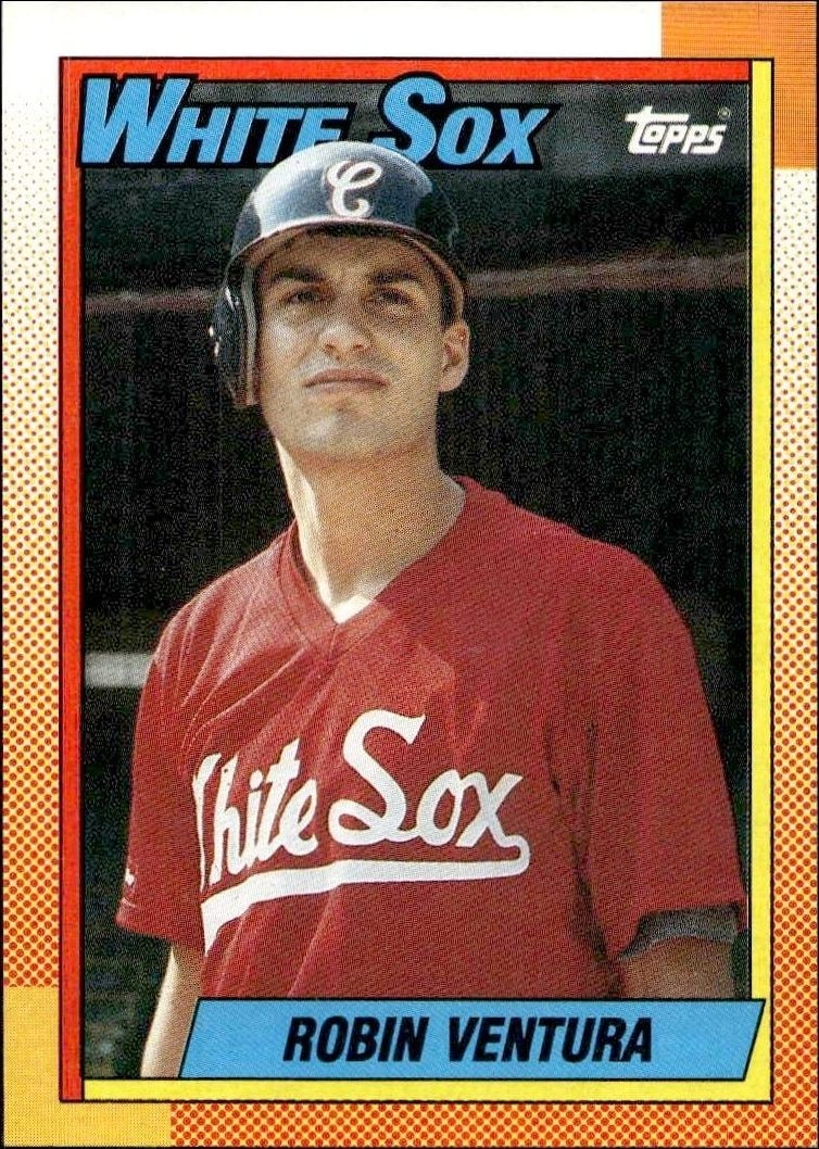 1990 Topps Robin Ventura #121 trading card