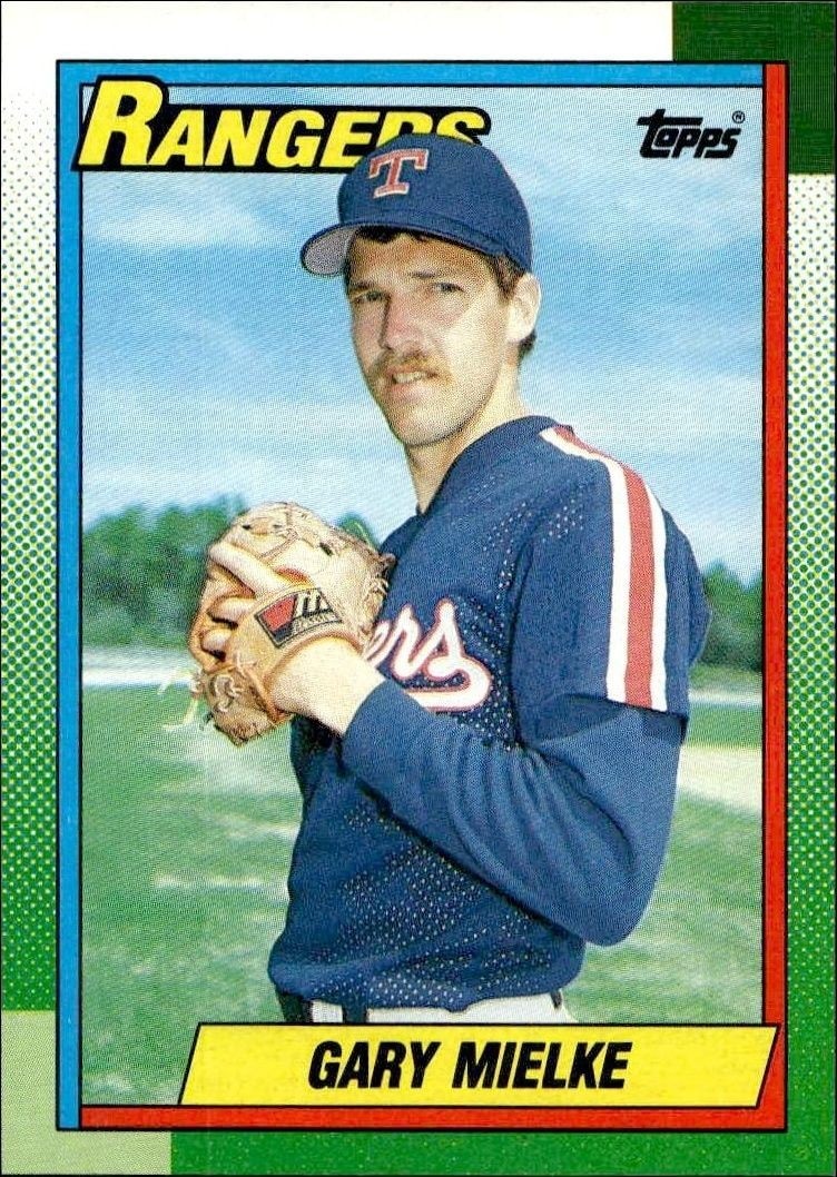 1990 Topps Gary Mielke #221 trading card