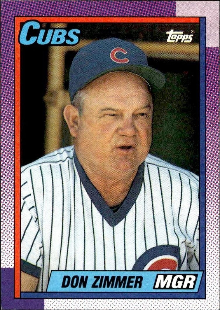 1990 Topps Don Zimmer #549 trading card