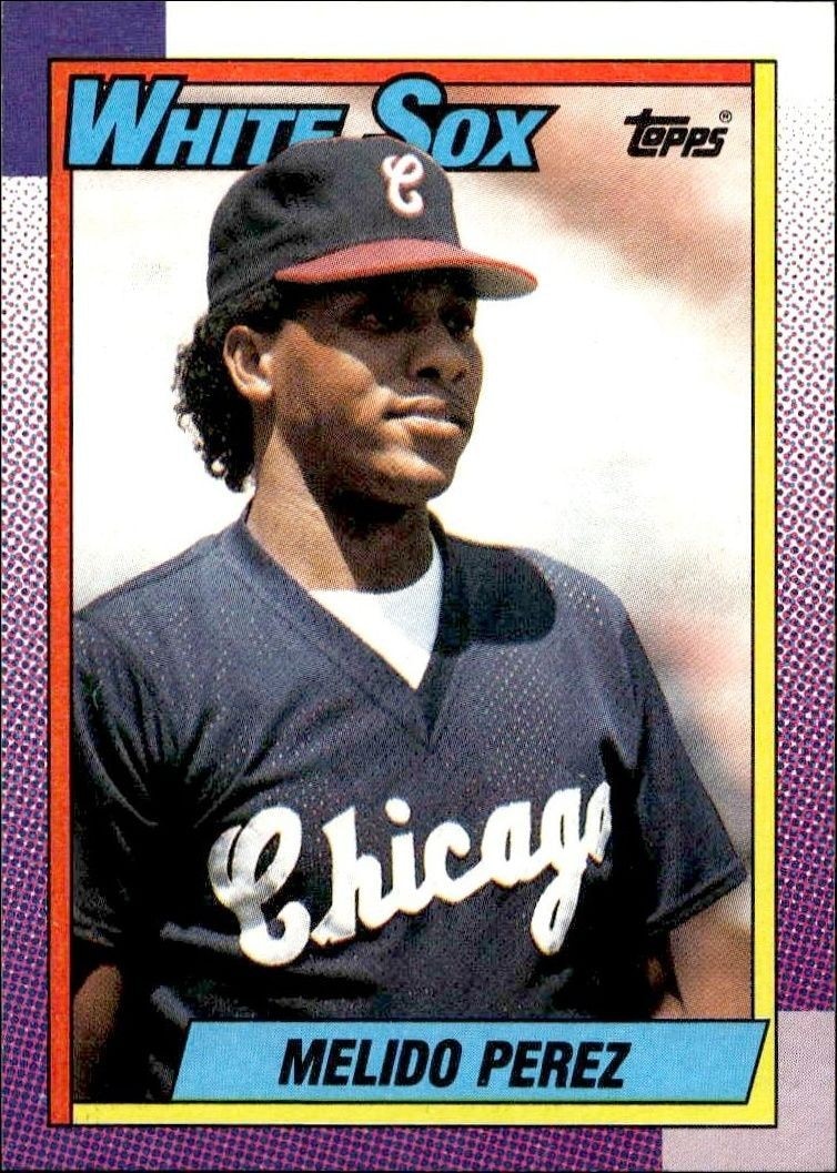 1990 Topps Melido Perez #621 trading card