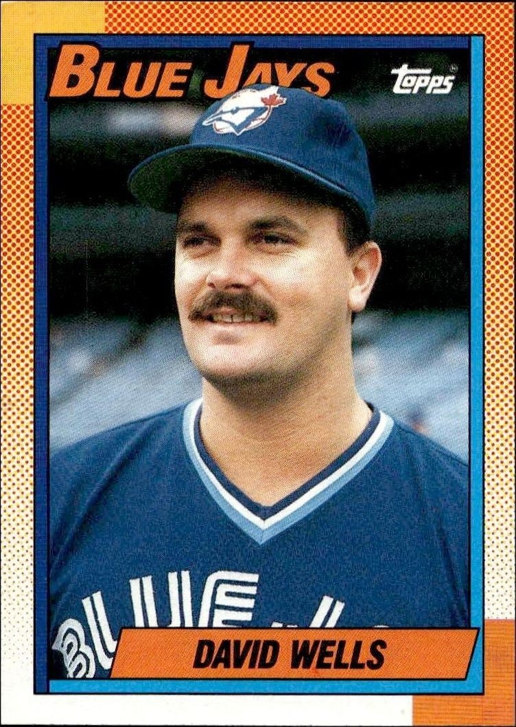 1990 Topps David Wells #229 trading card