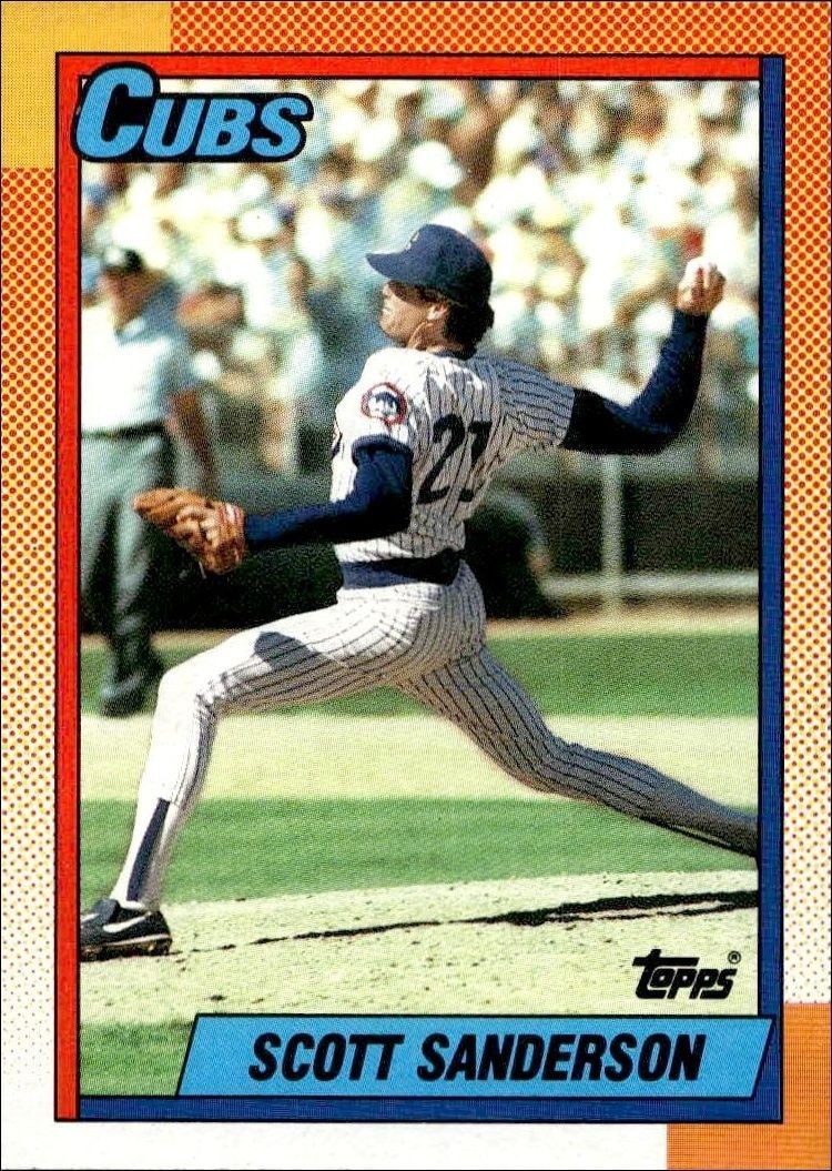 1990 Topps Scott Sanderson #67 trading card