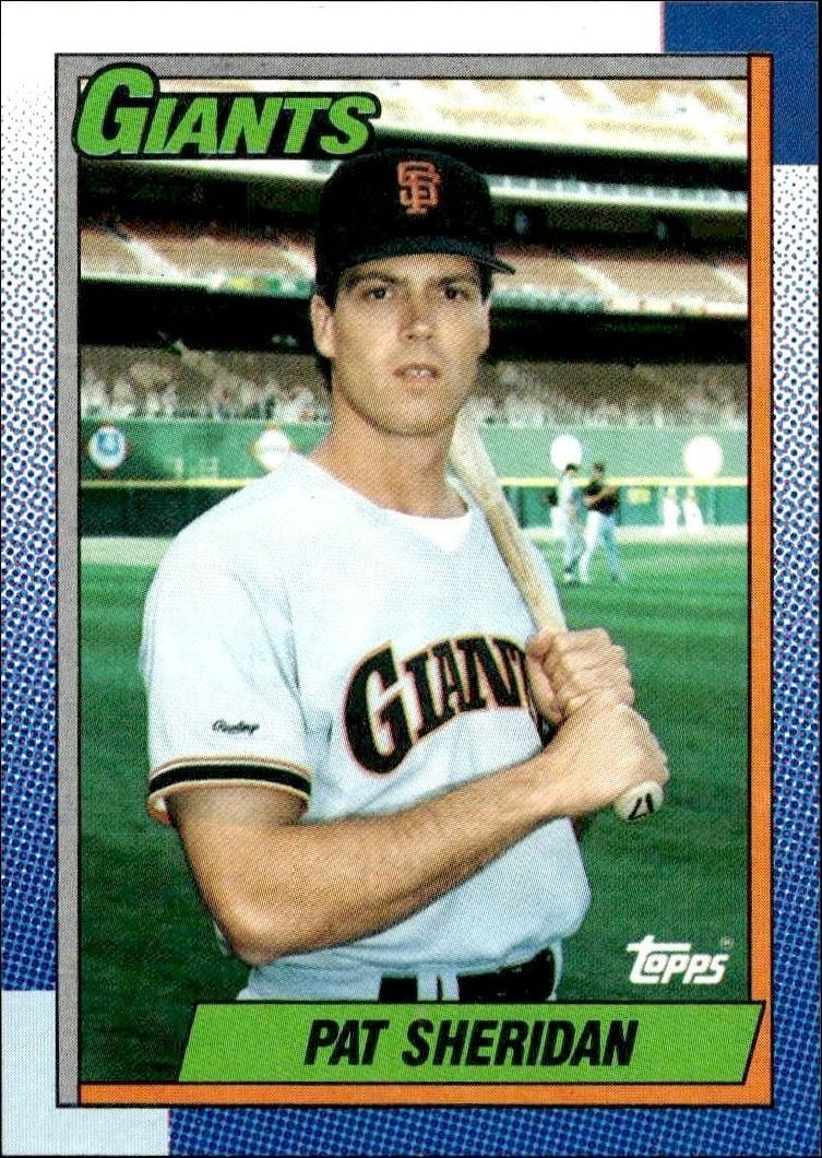 1990 Topps Pat Sheridan #422 trading card