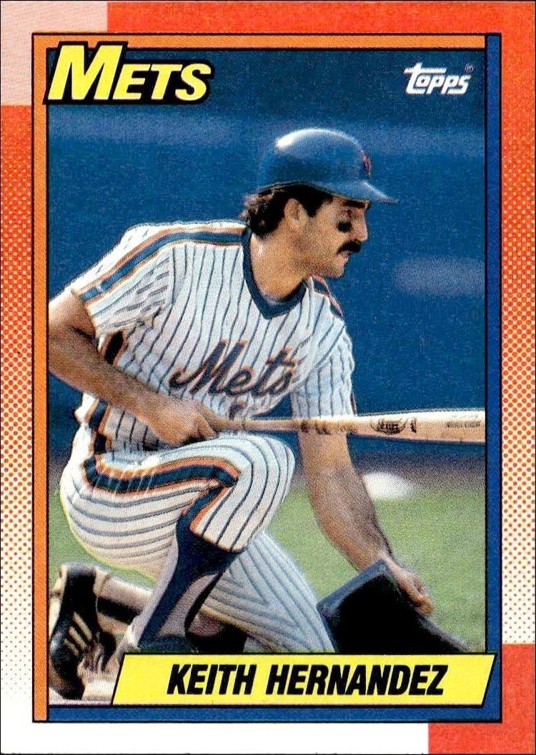 1990 Topps Keith Hernandez #230 trading card