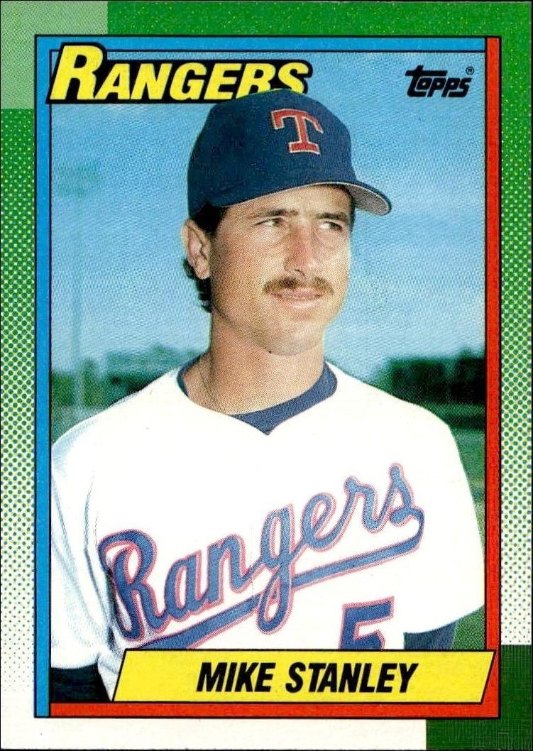1990 Topps Mike Stanley #92 trading card