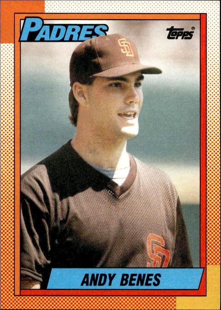 1990 Topps Andy Benes #193 trading card