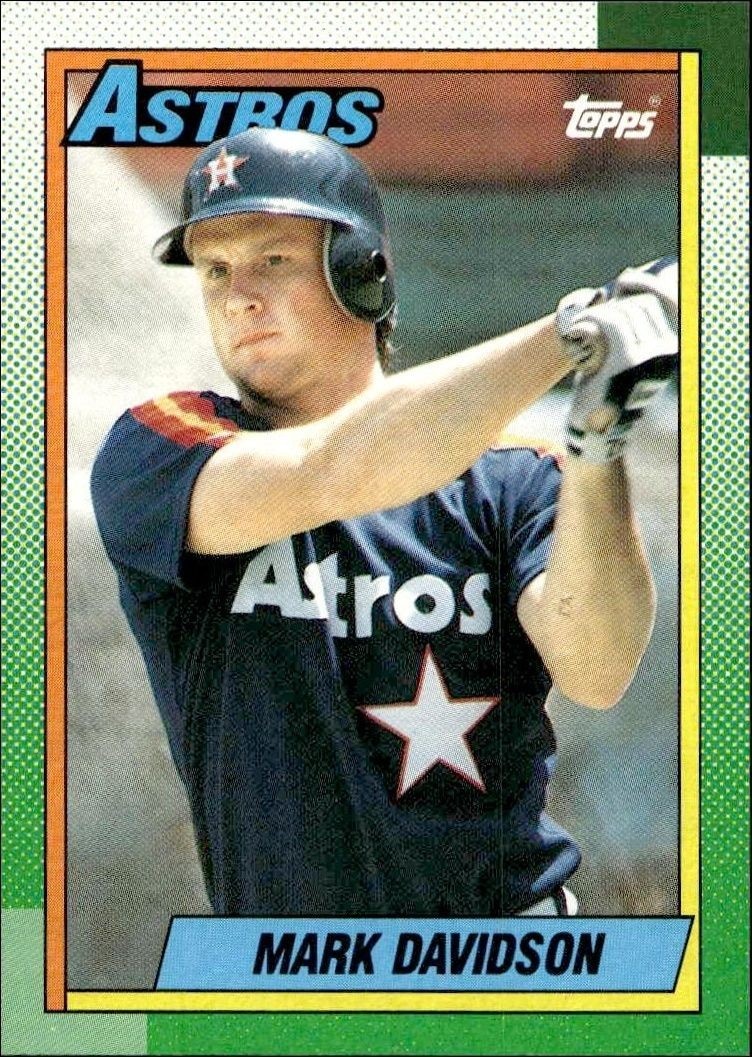 1990 Topps Mark Davidson #267 trading card