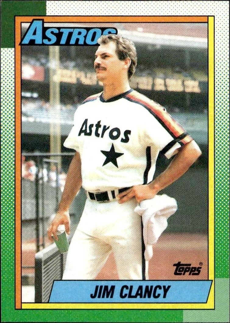 1990 Topps Jim Clancy #648 trading card