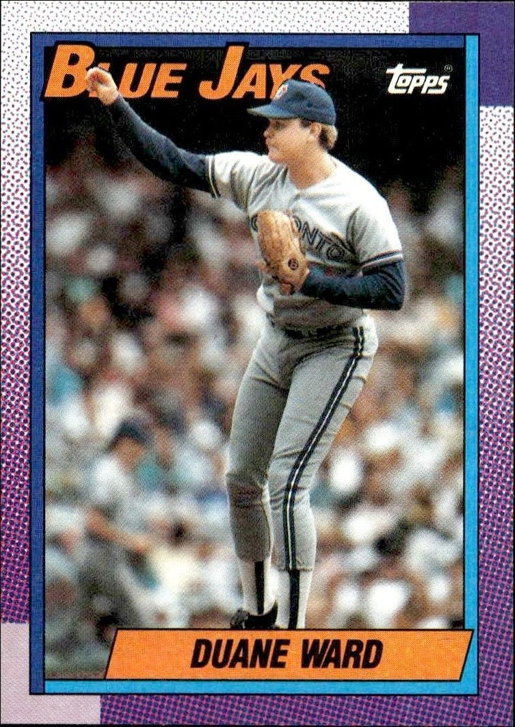 1990 Topps Duane Ward #28 trading card