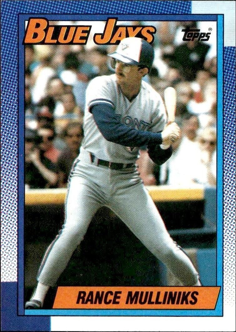 1990 Topps Rance Mulliniks #466 trading card