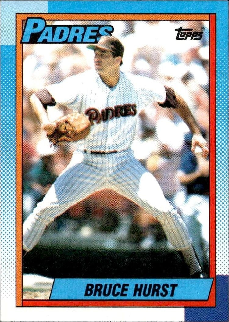 1990 Topps Bruce Hurst #315 trading card