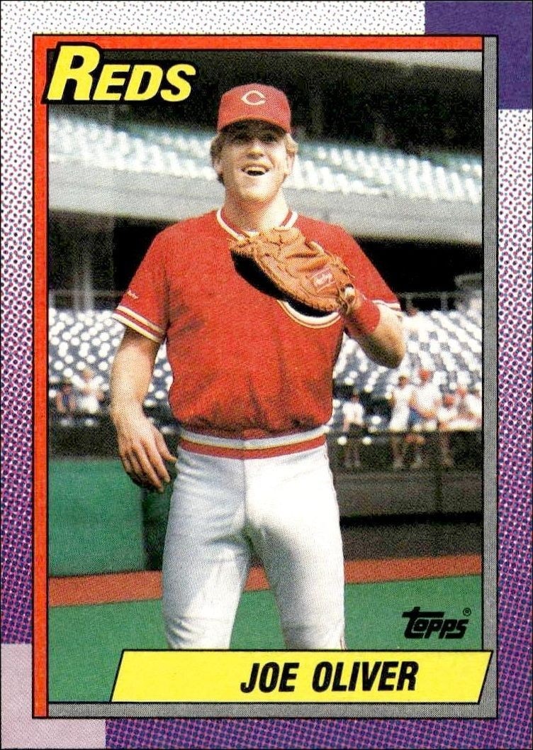 1990 Topps Joe Oliver #668 trading card