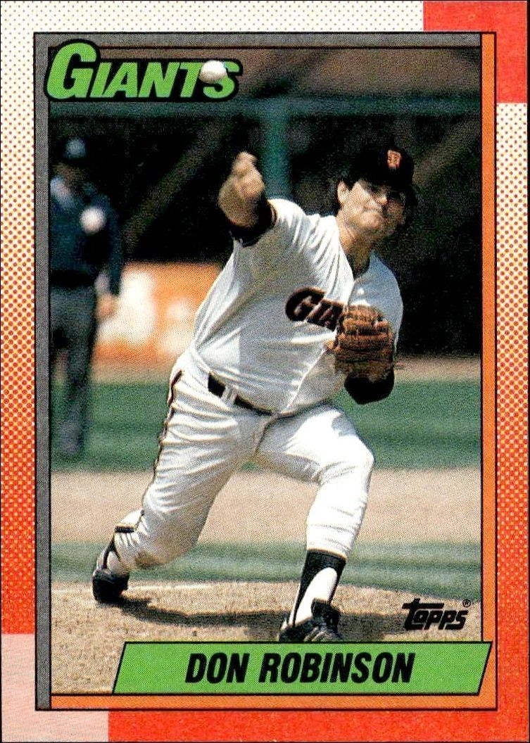 1990 Topps Don Robinson #217 trading card