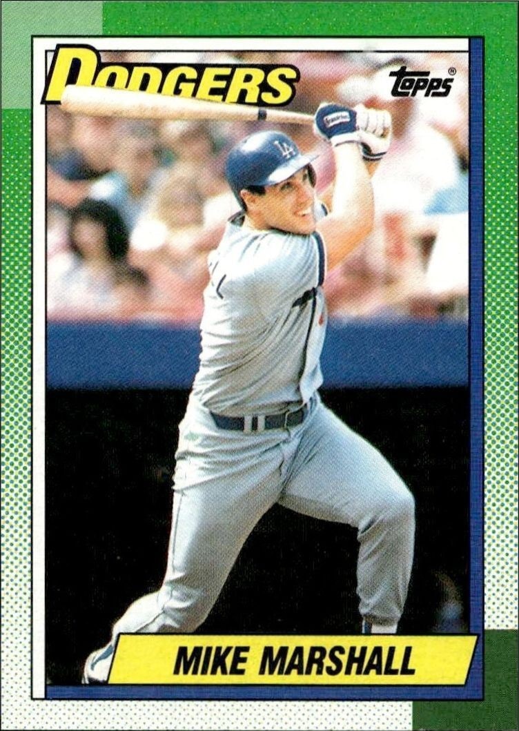 1990 Topps Mike Marshall #198 trading card