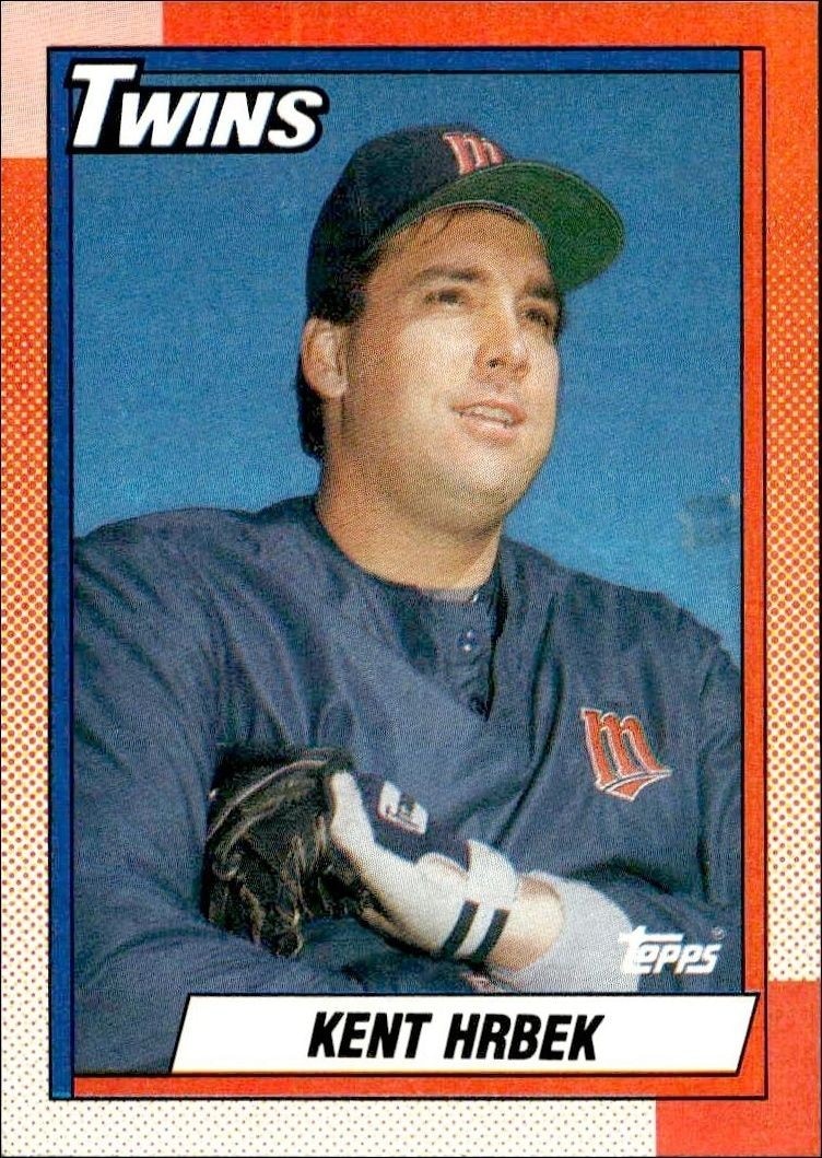 1990 Topps Kent Hrbek #125 trading card