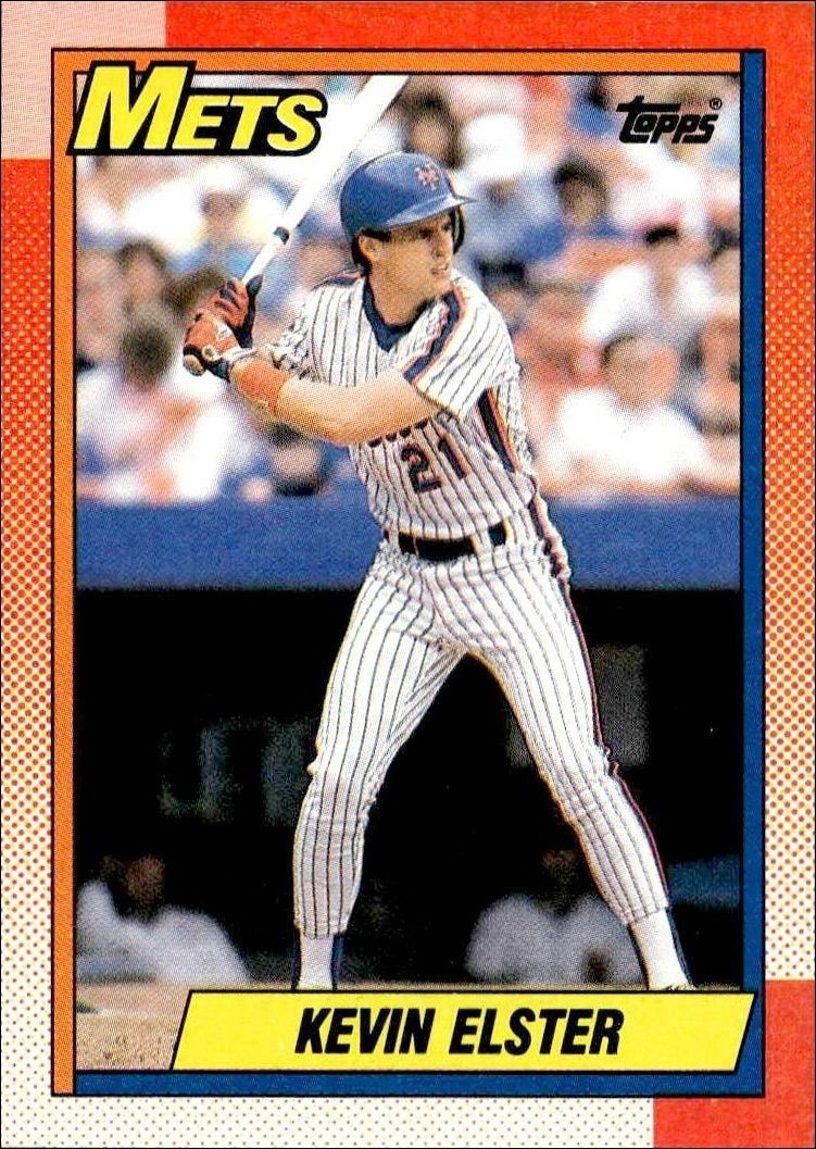 1990 Topps Kevin Elster #734 trading card