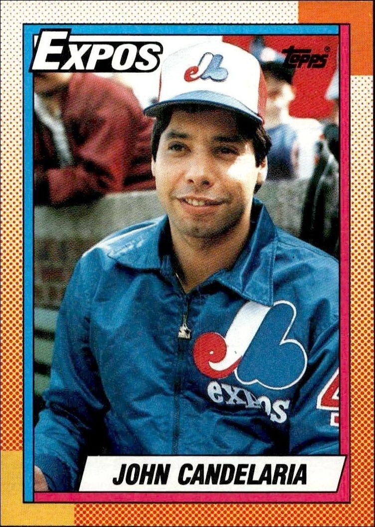 1990 Topps John Candelaria #485 trading card