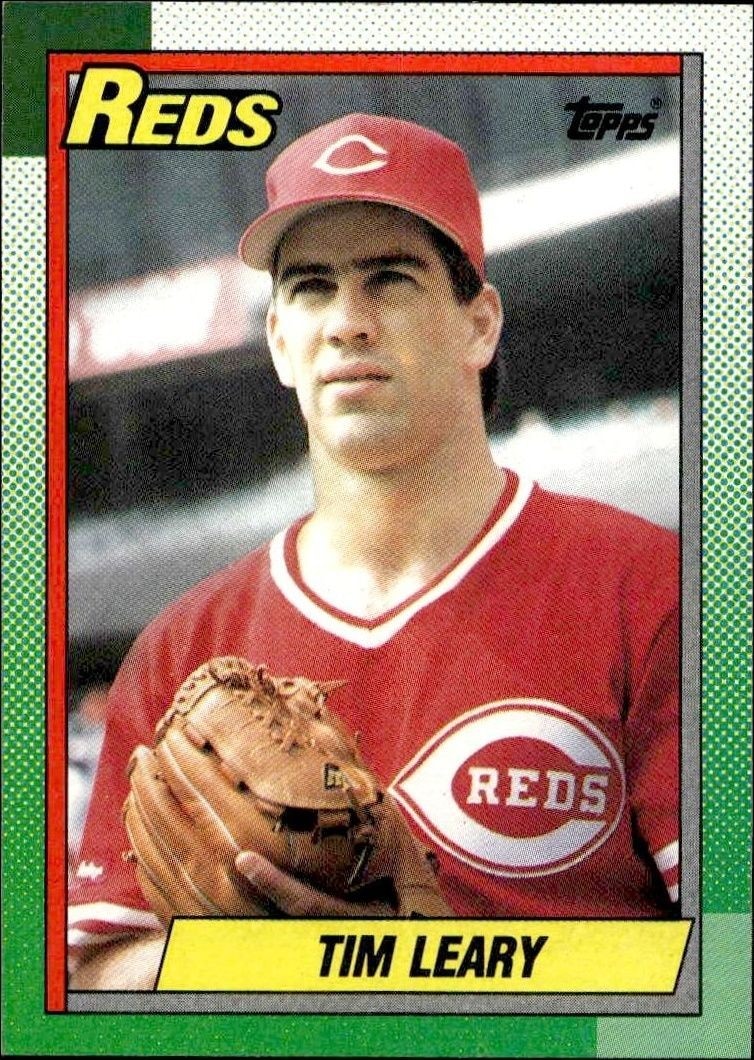 1990 Topps Tim Leary #516 trading card