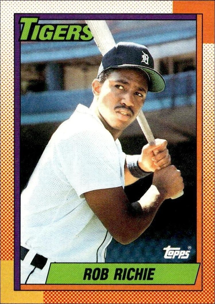 1990 Topps Rob Richie #146 trading card