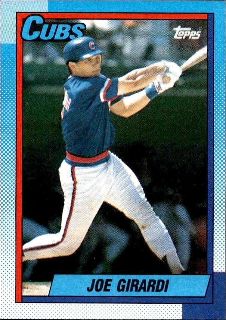 1990 Topps Joe Girardi #12 baseball trading card front