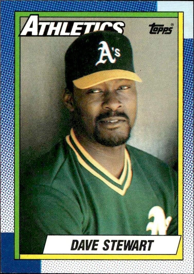 1990 Topps Dave Stewart #270 trading card