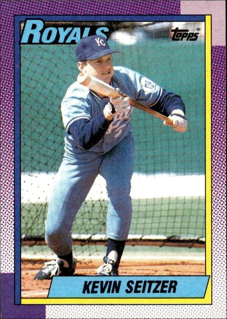 1990 Topps Kevin Seitzer #435 trading card