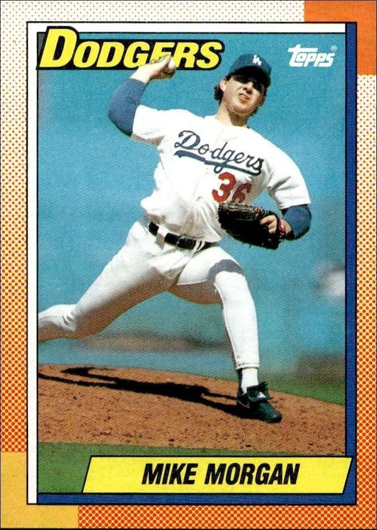 1990 Topps Mike Morgan #367 trading card
