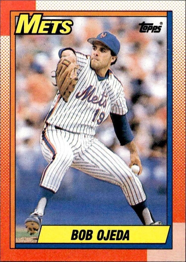 1990 Topps Bob Ojeda #207 trading card