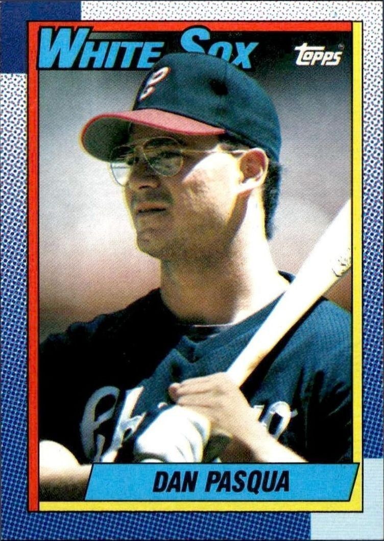1990 Topps Dan Pasqua #446 trading card