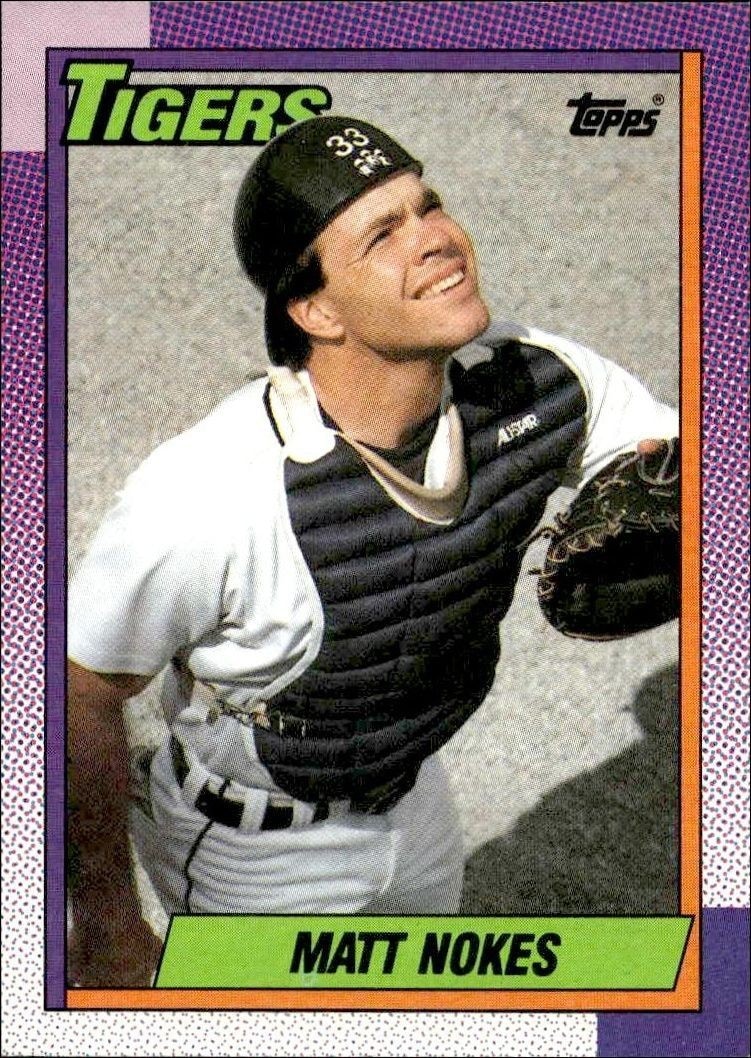 1990 Topps Matt Nokes #131 trading card