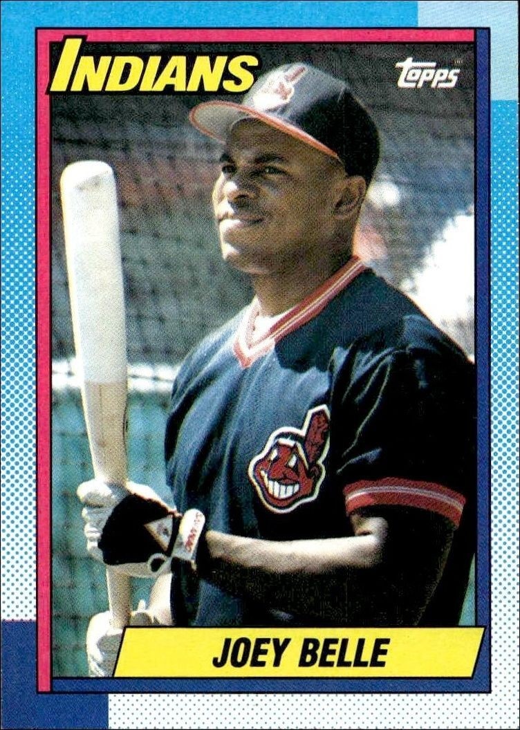 1990 Topps Joey Belle #283 trading card