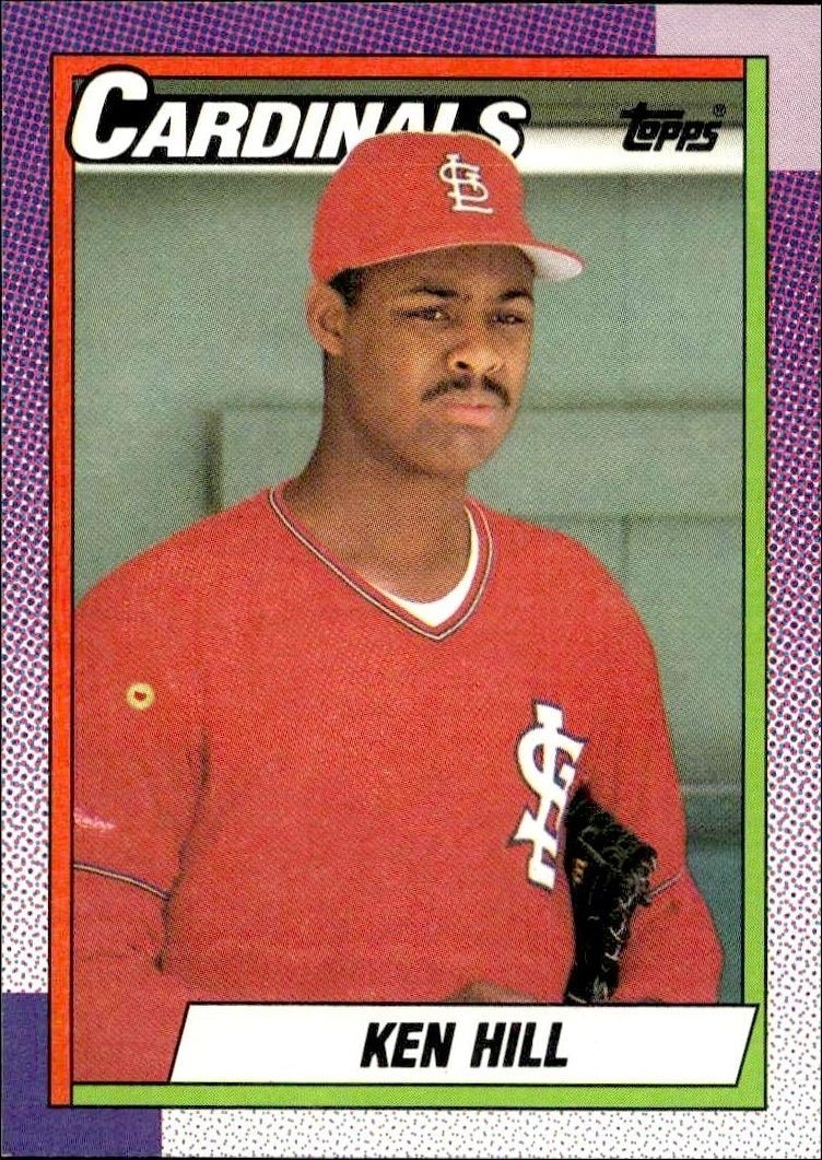 1990 Topps Ken Hill #233 trading card