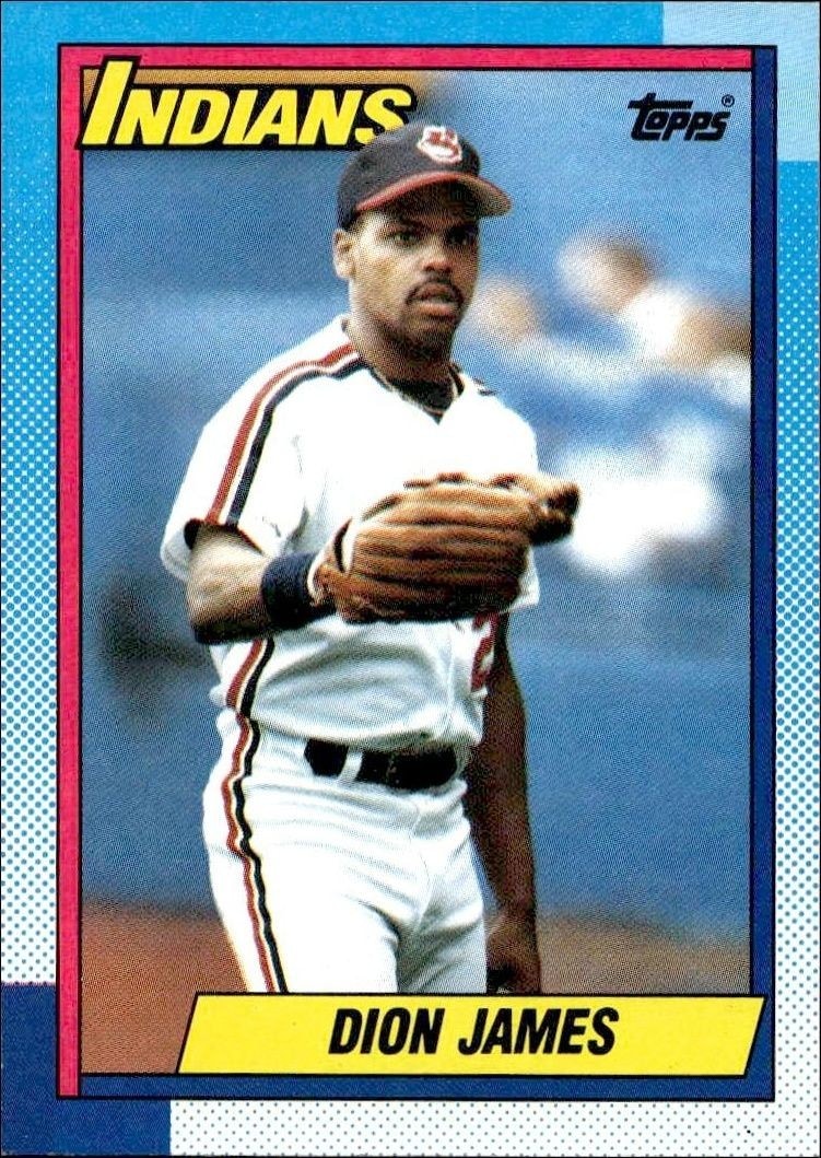 1990 Topps Dion James #319 trading card
