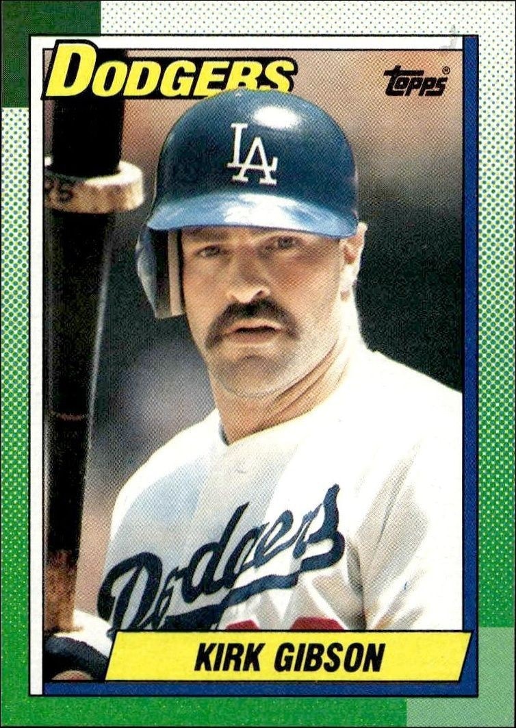 1990 Topps Kirk Gibson #150 trading card