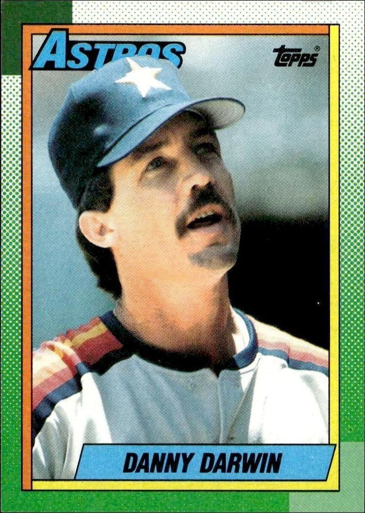 1990 Topps Danny Darwin #64 trading card