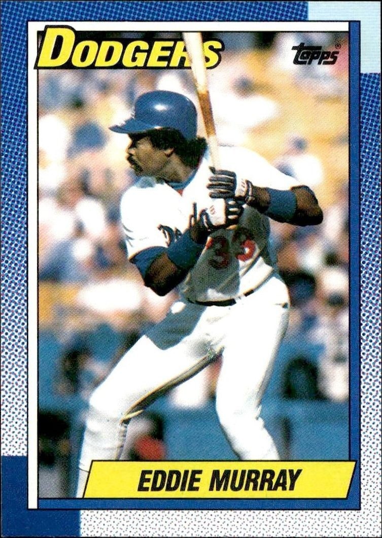 1990 Topps Eddie Murray #305 trading card