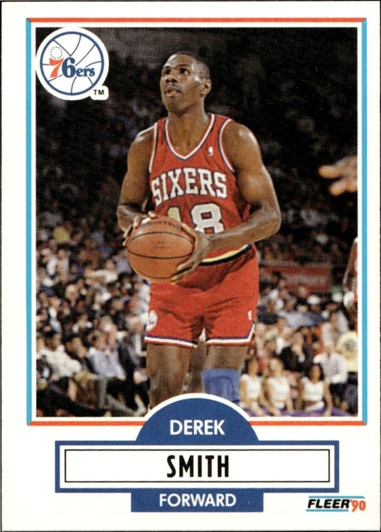 1990-91 Fleer Derek Smith #145 trading card